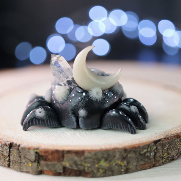Aura Quartz Crabby Figurine