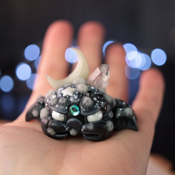 Aura Quartz Crabby Figurine