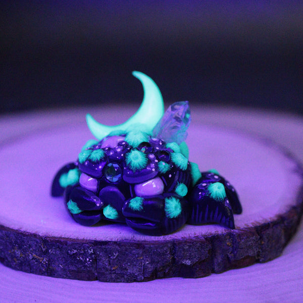 Aura Quartz Crabby Figurine