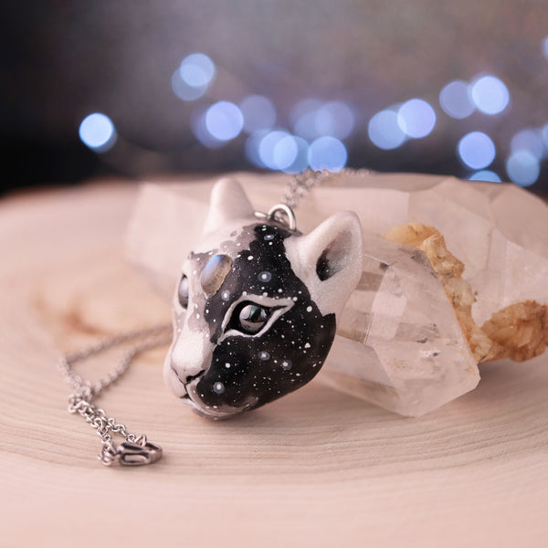 Asymmetric Big Cat Necklace