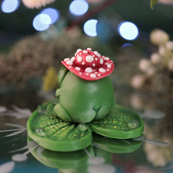 Frowny Shroom Cowfrob Figurine