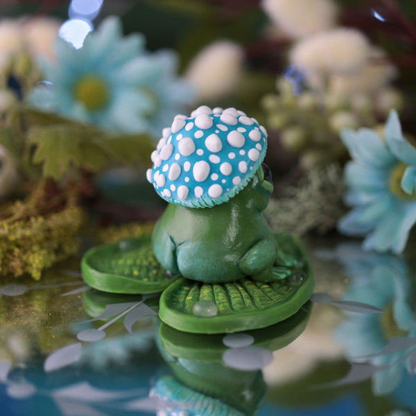 Blue Shroom Frob Figurine