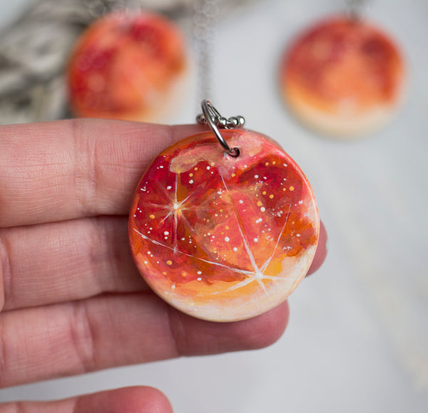 Blood Moon Necklace