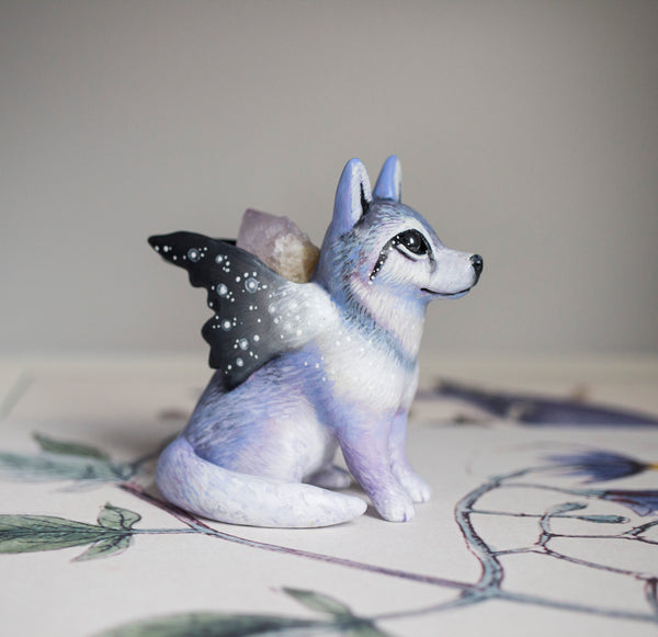 Fairy Wolf Figurine