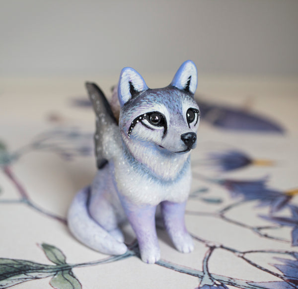 Fairy Wolf Figurine