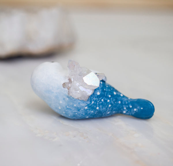 Blue Harp Seal Figurine