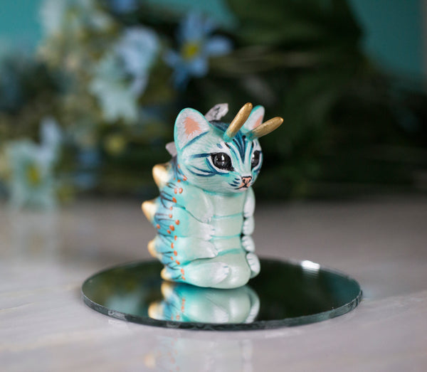 Crystal Caterpillar Figurine
