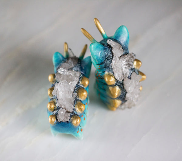 Crystal Caterpillar Figurine #2