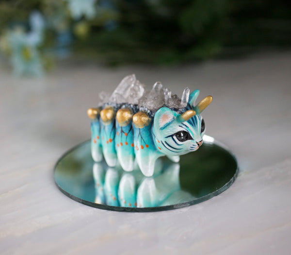 Crystal Caterpillar Figurine #2