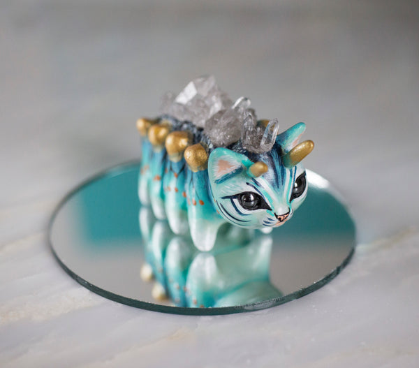 Crystal Caterpillar Figurine #2