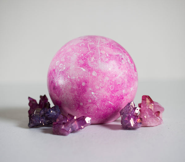 Large Pink Moon Orb