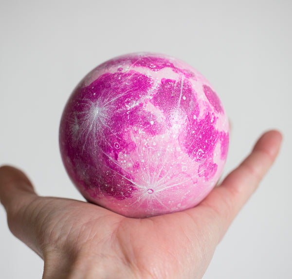 Large Pink Moon Orb
