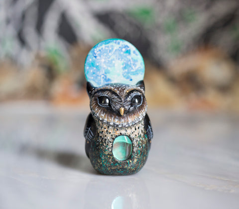 Aura Owl Figurine