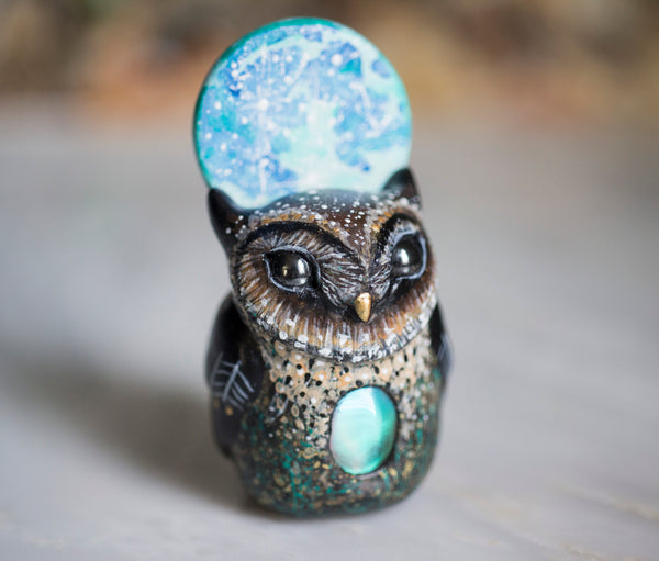 Aura Owl Figurine