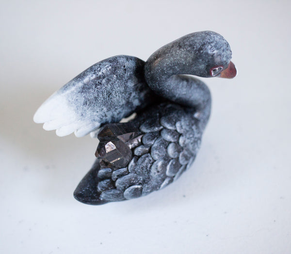 Black Swan Figurine