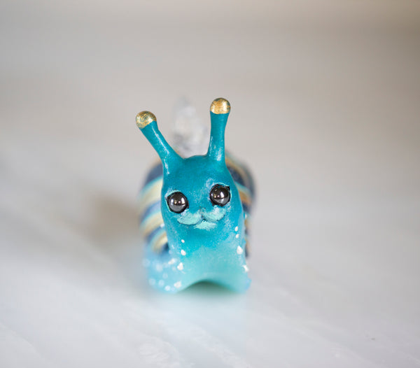 Gold Snail Figurine