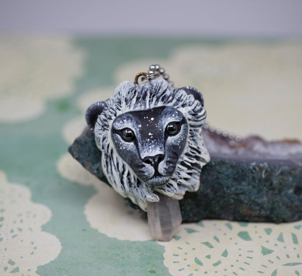 Black Lion Pendant