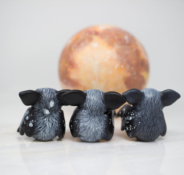 Black Bat Figurine