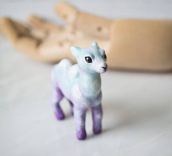Cotton Candy Camel Figurine