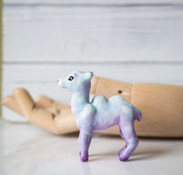 Cotton Candy Camel Figurine