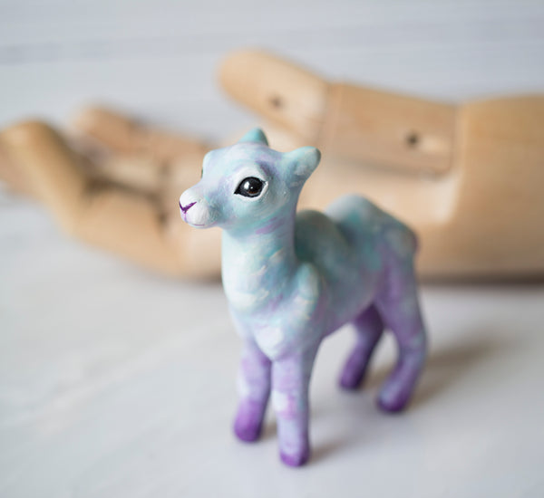 Cotton Candy Camel Figurine