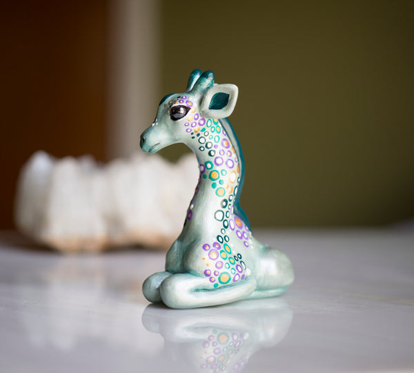 Bedazzled Giraffe Figurine