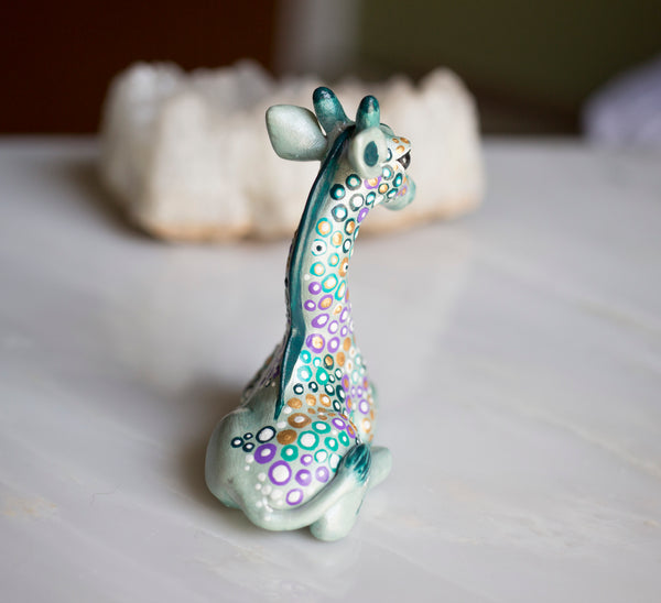 Bedazzled Giraffe Figurine