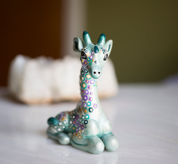 Bedazzled Giraffe Figurine