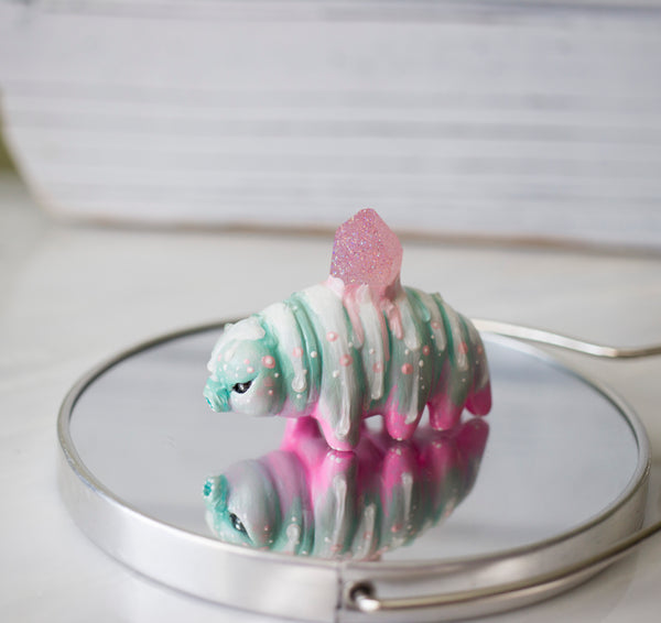 Pink Gem Tardigrade Figurine