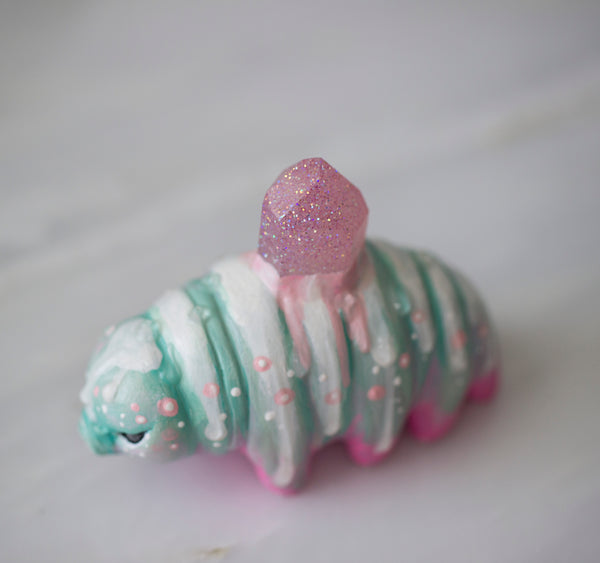 Pink Gem Tardigrade Figurine