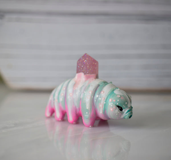 Pink Gem Tardigrade Figurine