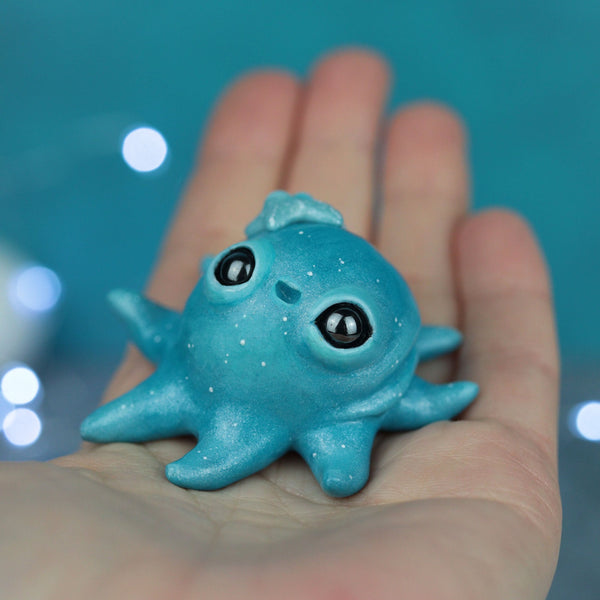 Blue Floptopus Figurine