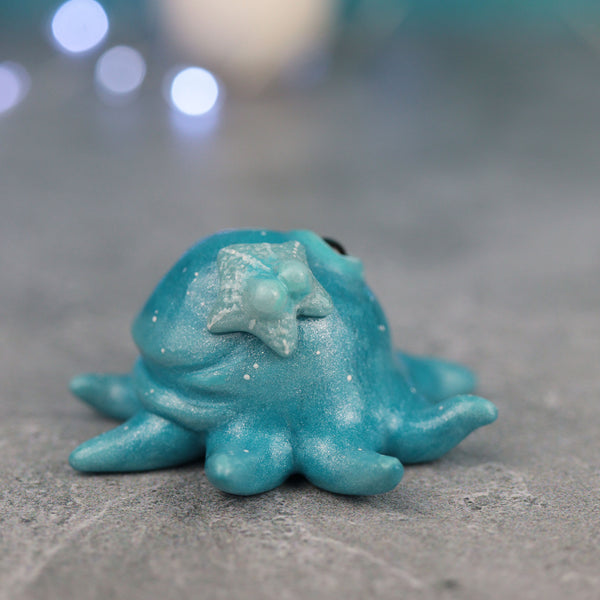 Blue Floptopus Figurine