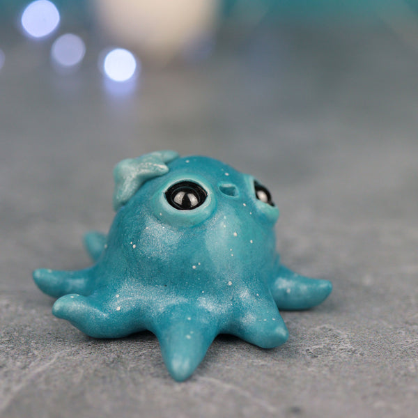 Blue Floptopus Figurine