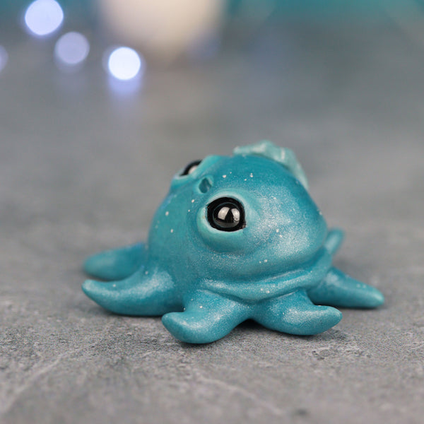 Blue Floptopus Figurine
