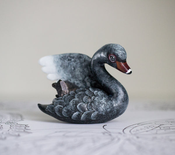 Black Swan Figurine