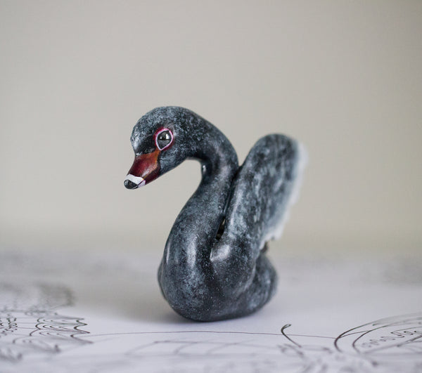 Black Swan Figurine