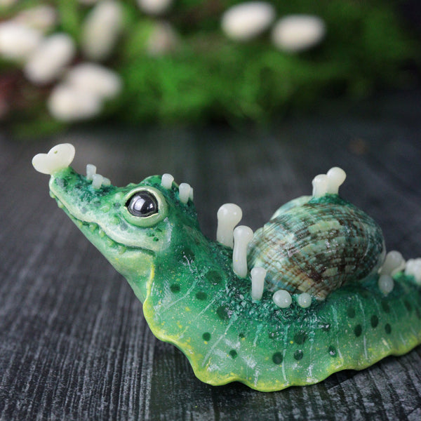 Gator Snail Figurine