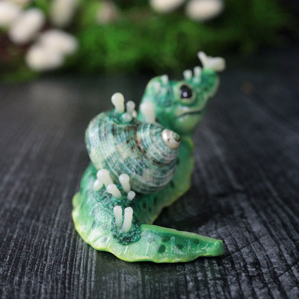 Gator Snail Figurine