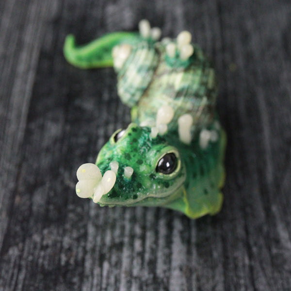 Gator Snail Figurine