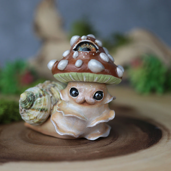 Brown Shnail (Shroom Snail) Figurine