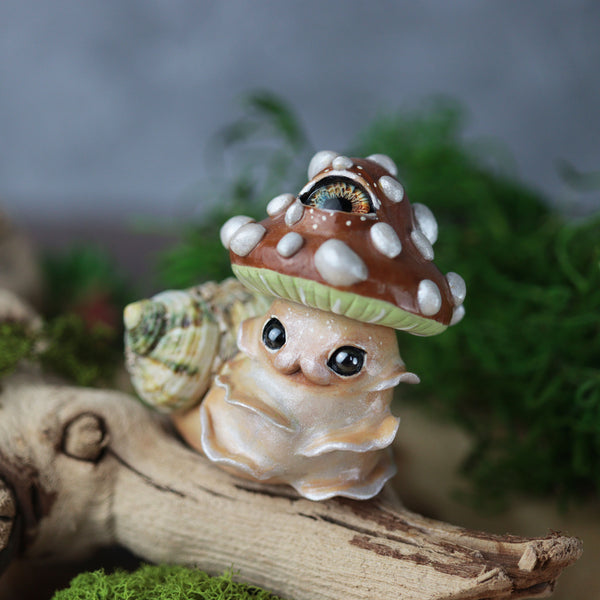 Brown Shnail (Shroom Snail) Figurine