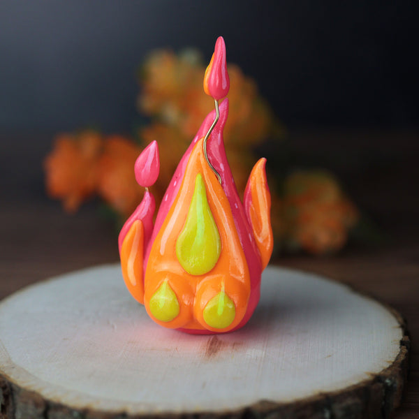 Arms Cat Flame Figurine