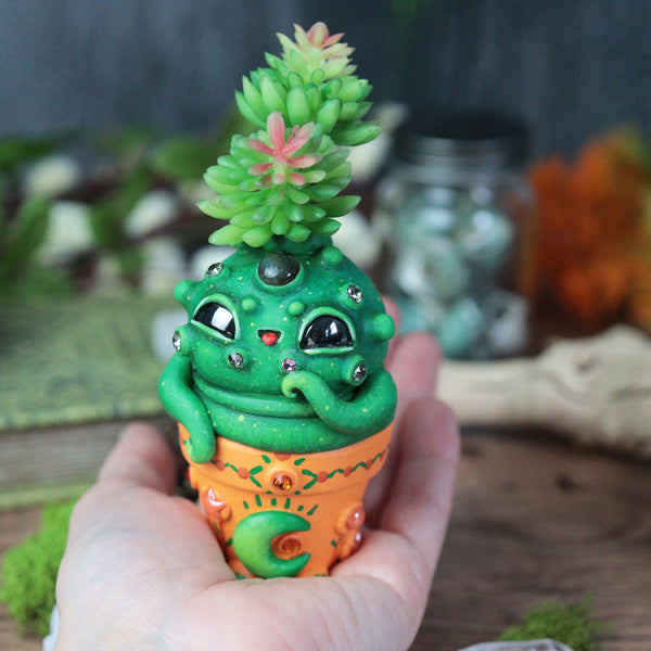Green Mandralien Trinket Box