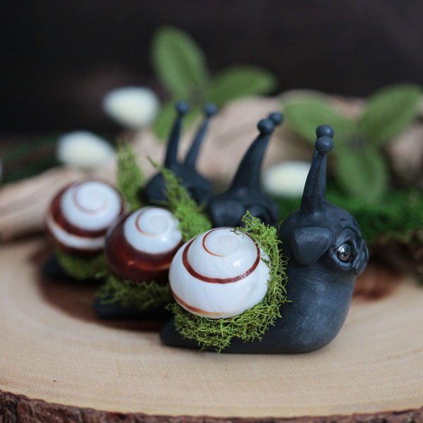 Black Snug Figurine