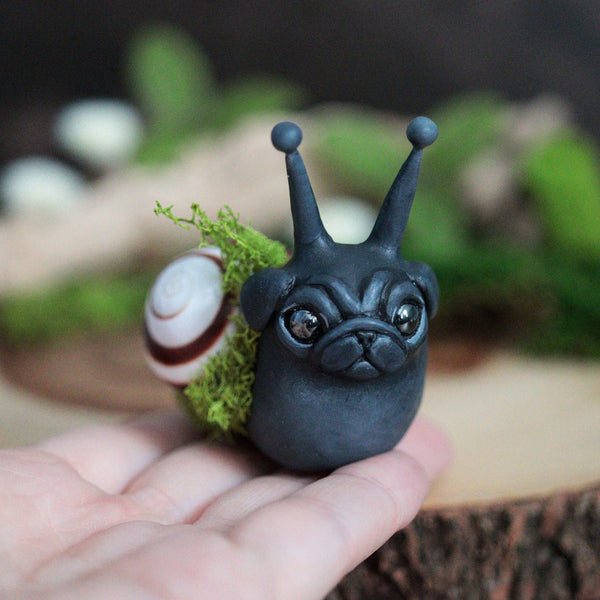 Black Snug Figurine