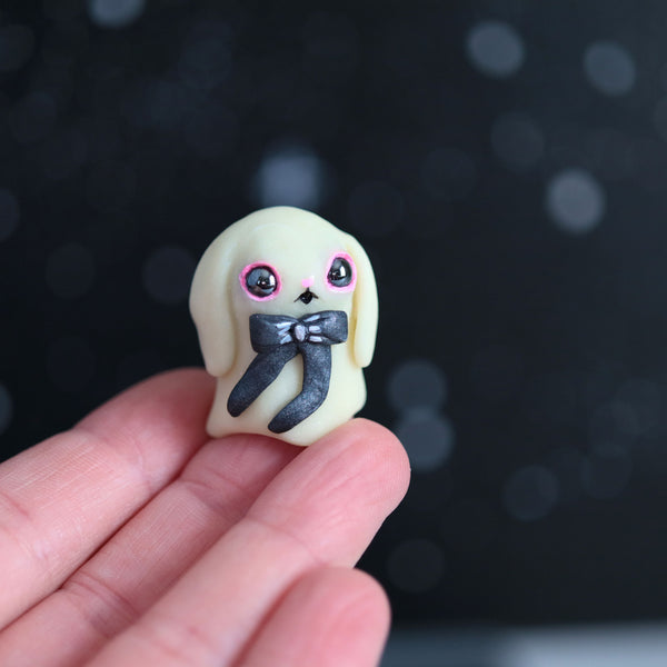 Ghost Bunny Figurine