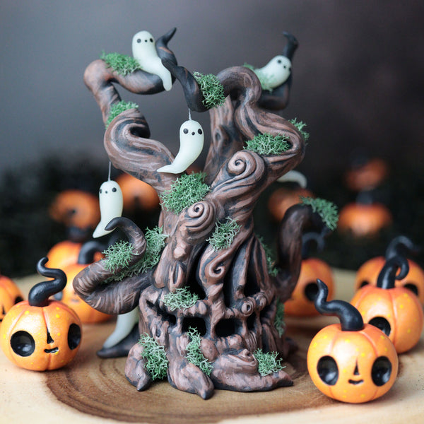Gnarly Tree Light Up Figurine