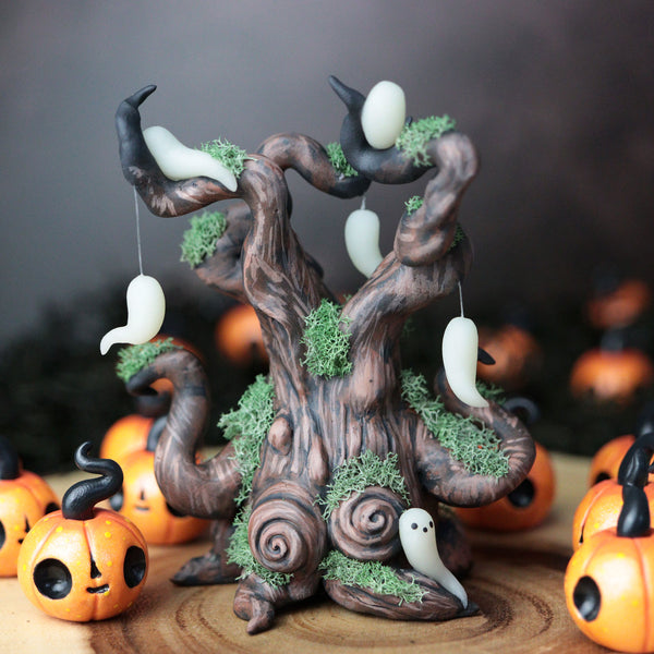 Gnarly Tree Light Up Figurine