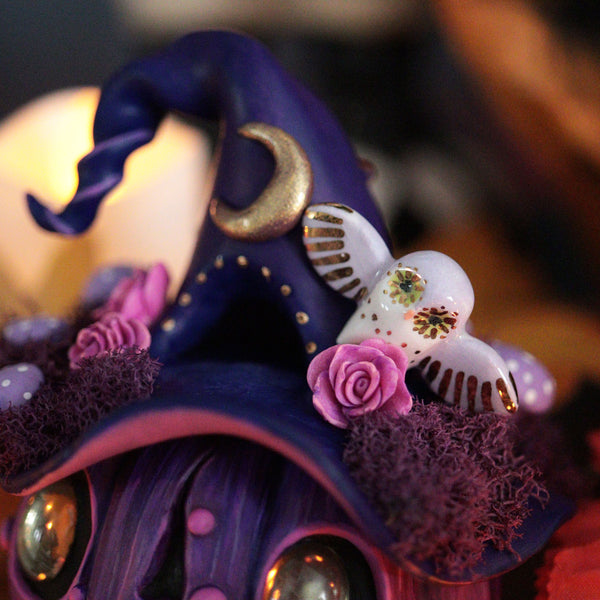 Griselda Large Fancy Pumpkin Figurine